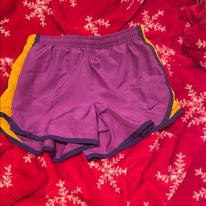 Nike Dri-fit Kids Purple Running Shorts